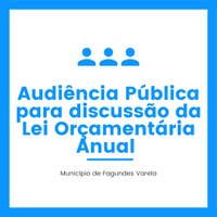 AUDIÊNCIA PÚBLICA- LOA