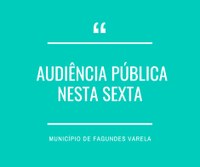 AUDIÊNCIA PÚBLICA - CUMPRIMENTO DAS METAS FISCAIS DO 3° QUADRIMESTRE DO EXERCÍCIO DE 2022.