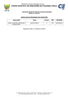 INSCRITOS PCD'S- PROCESSO SELETIVO QUE VISA A CONTRATAÇÃO DE ESTAGIÁRIOS NÍVEL MÉDIO