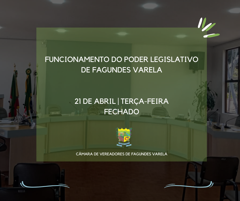 FERIADO DE TIRADENTES