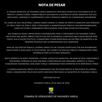 NOTA DE PESAR