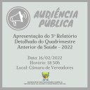 AUDIÊNCIA PÚBLICA!