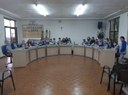 Visita dos alunos dos 4º anos A e B , da Escola Caminhos do Aprender No Legislativo Municipal.